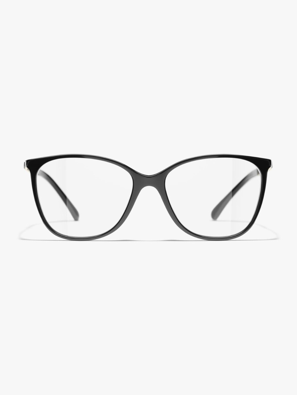 BNIB! Chanel CC Square Blue Light Glasses Acetate, Metal & Calfskin, Black W/COA - Picture 11 of 16